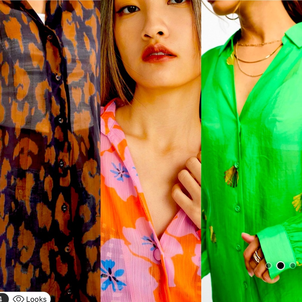 3-PACK Oversized Blouses Never Fully Dressed **Plus sized**